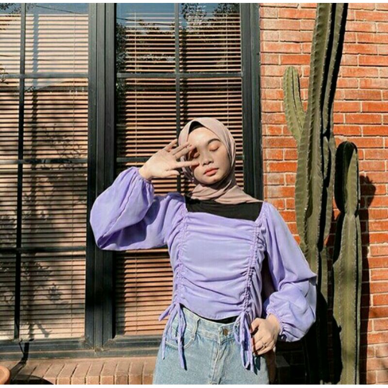 ZARA TOP / BAJU SERUT / ZARA SERUT TOP / BAJU CROP / BAJU SERUT MURAH DIKIRIM H+2