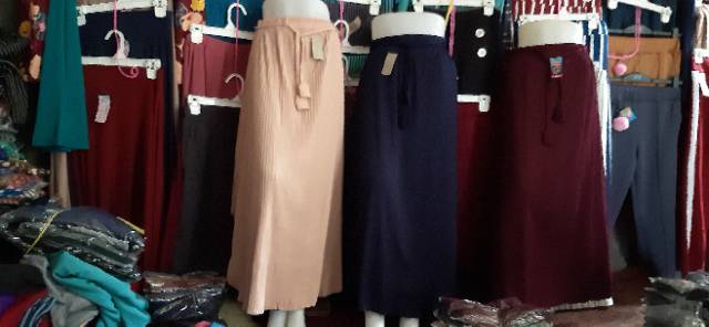 Rok plisket tali jumbo