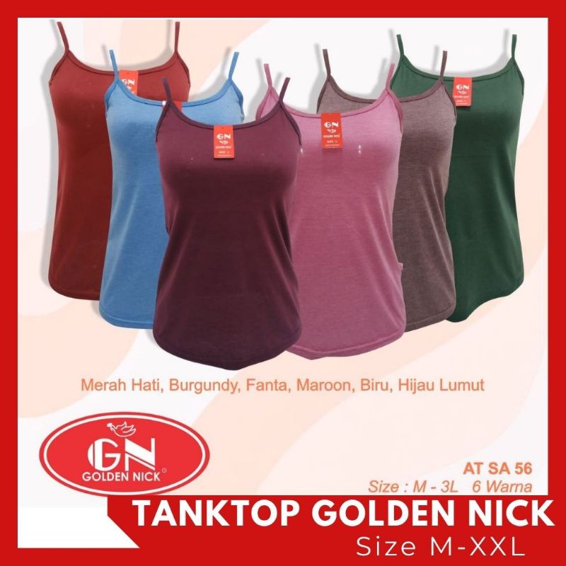 Tanktop Golden Nick Kaos Dalam GN Tali Kecil