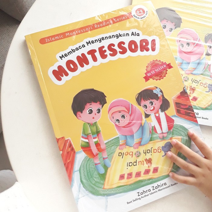 GROSIR - BUKU ANAK MEMBACA MENYENANGKAN ALA MONTESSORI [MONTESSORI BOOK]
