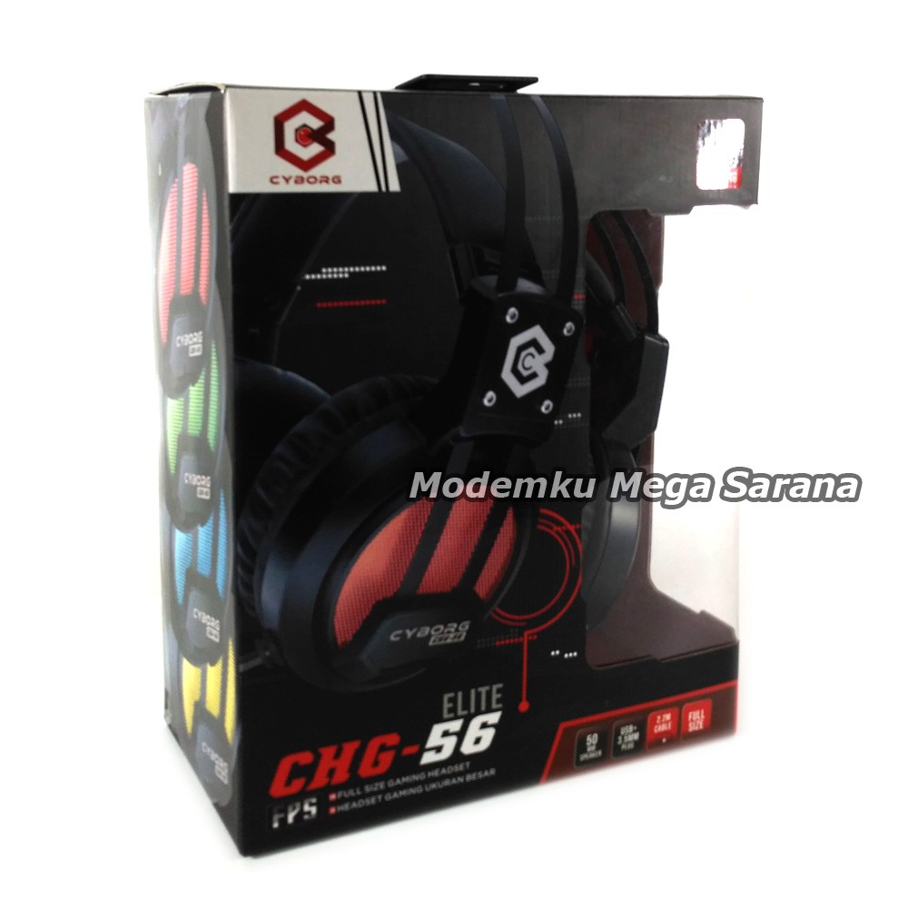 Cyborg Headset Gaming Cyborg CHG-56 ELITE Full Size