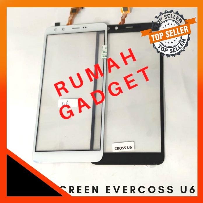Sparepart Touchscren Layar Sentuh Evercoss U6 Bisa Cod