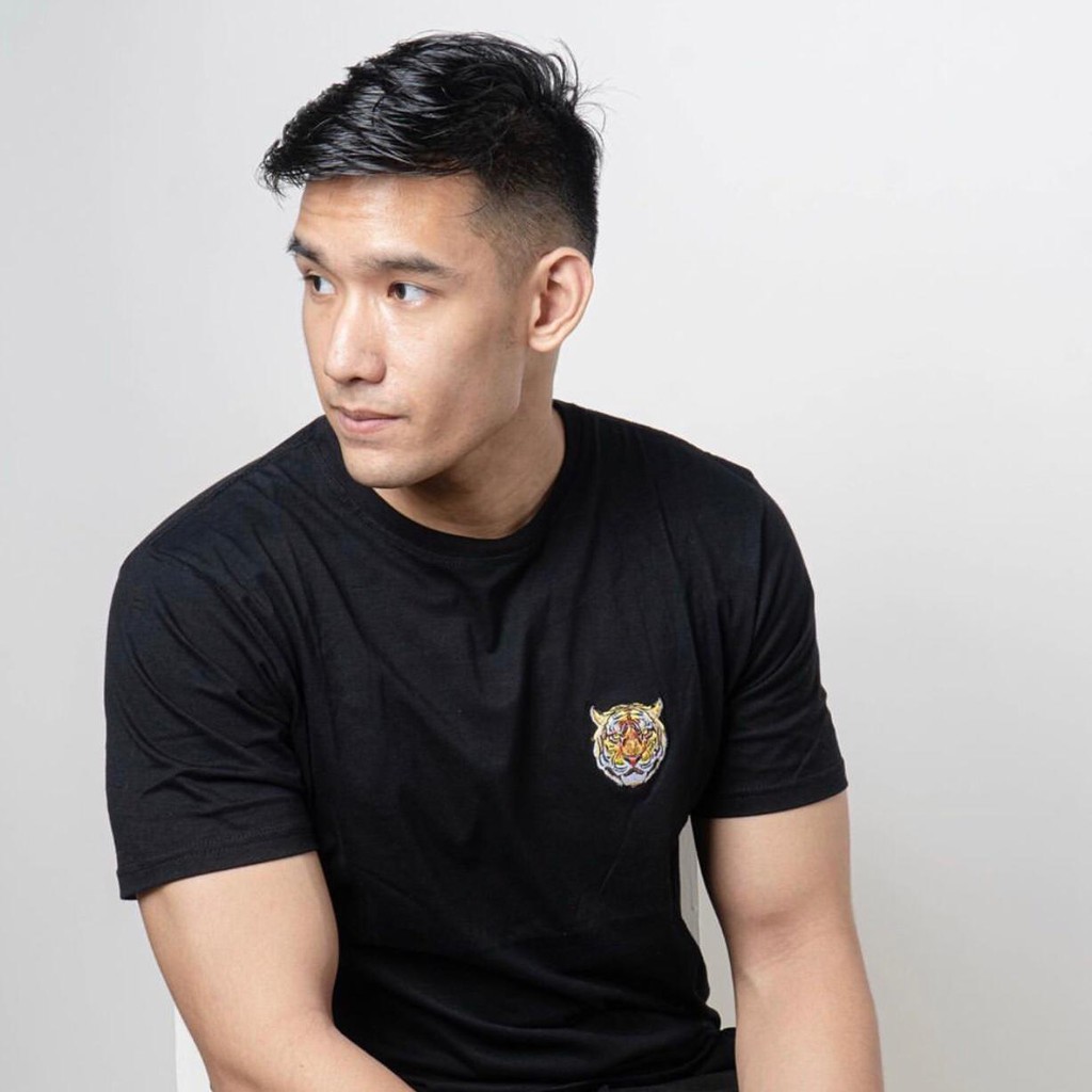 LMT - Ribsgold Tshirt Pattern Bordir - Kaos Distro - Kaos Keren - Tshirt