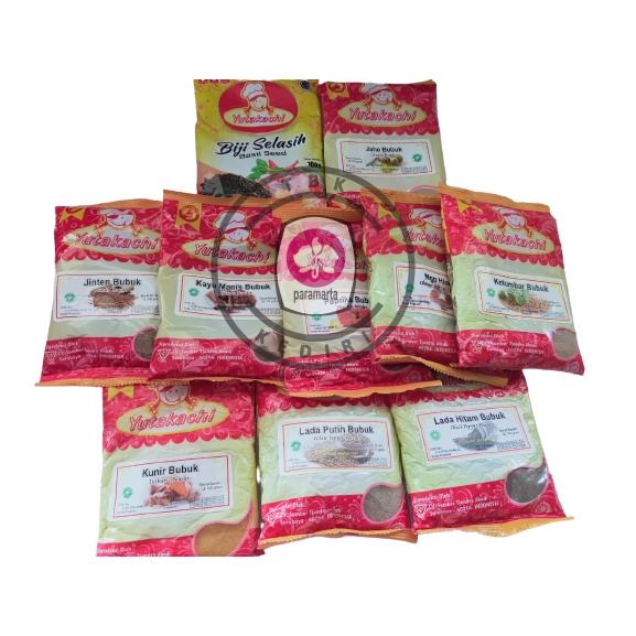 

Yutakachi Bubuk Rempah 100 gr Aneka Ragam 100gr