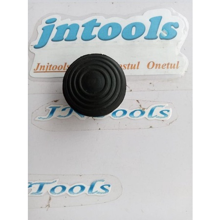 Karet Kaki Kursi Bulat Hitam 1 Inch