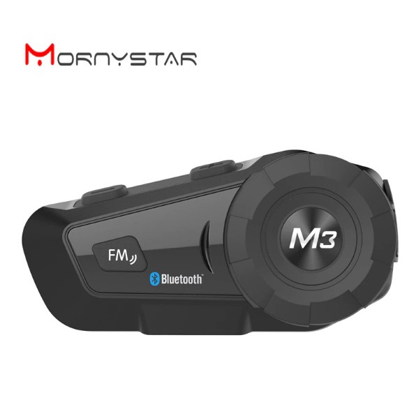 ALAT RADIO KOMUNIKASI BLUETOOTH INTERCOM INTERKOM HEADSET HELEM HELM HELMET MORNYSTAR M3-2