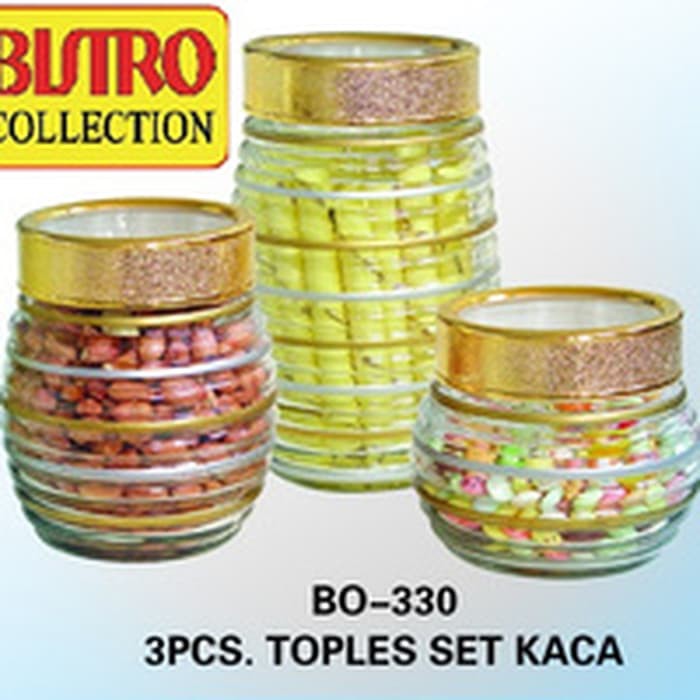 TOPLES SET KACA BISTRO 3pcs BO-330
