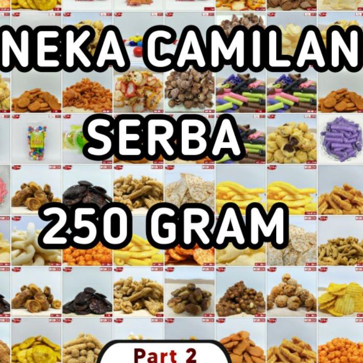 

『TREN BARU』 Aneka Chiki Dan Camilan Kiloan Serba 250gr Part 2