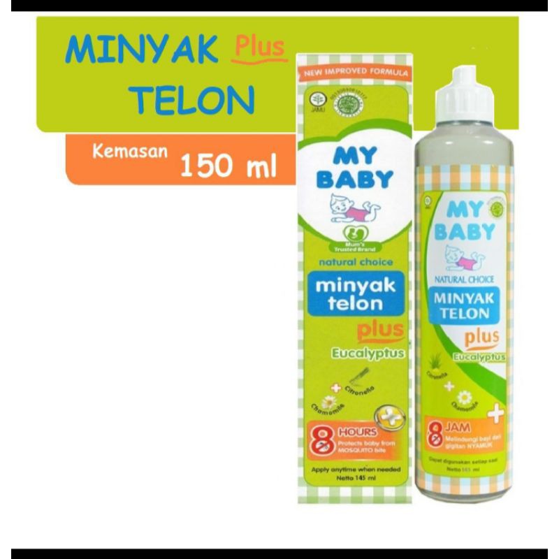 My baby minyak telon plus 150ml