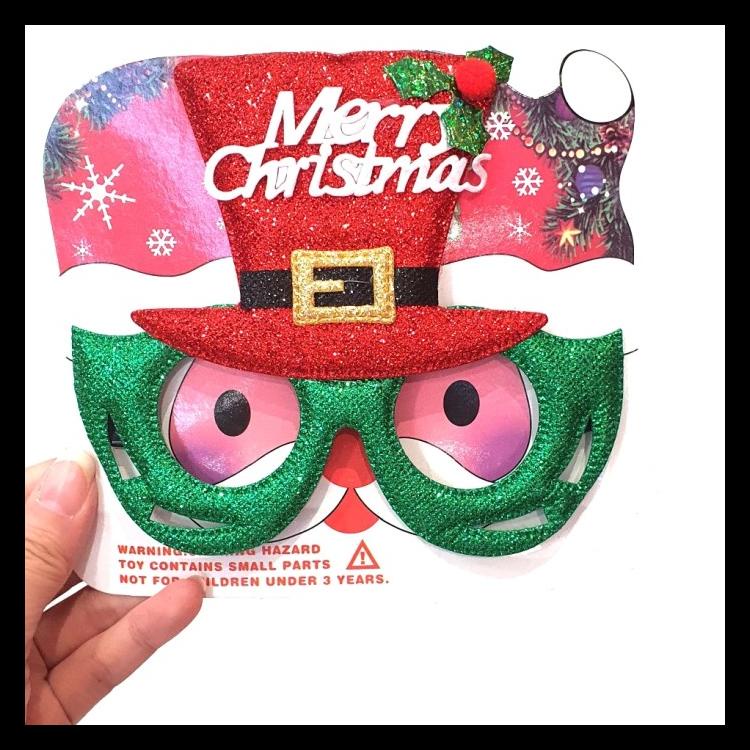 

KACAMATA NATAL TOPI SANTA MURAH AKSESORIES PESTA COSPLAY SNOWNAN SANTA