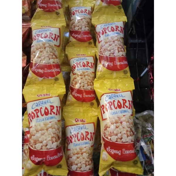 

Oishi Popcorn Caramel isi 10pcs/rcg