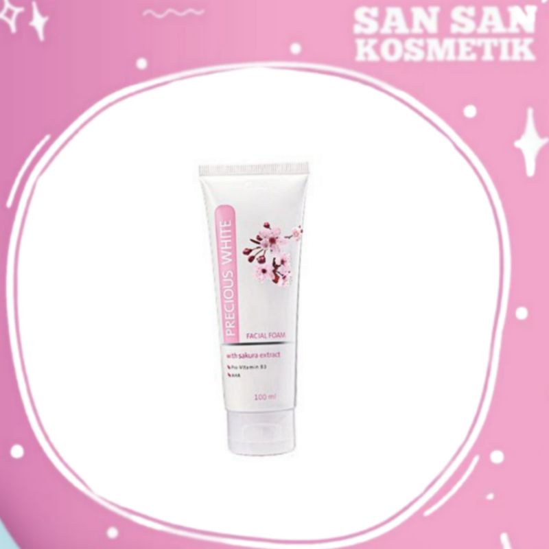 Fanbo Precious White Facial Foam Sakura Extract 100ml