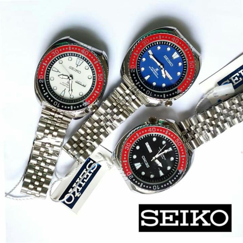 JAM TANGAN SEIKO DIVER WATCH BAND SEIKO DIVERS SEIKO SKX TURTLE