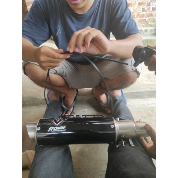 Knalpot Ronin 3 Suara slincer only