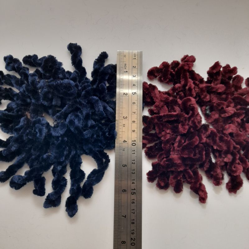 Ikat Rambut Ubur ubur Kunciran Cendol Jumbo Hijab Cepol Aksesoris-2