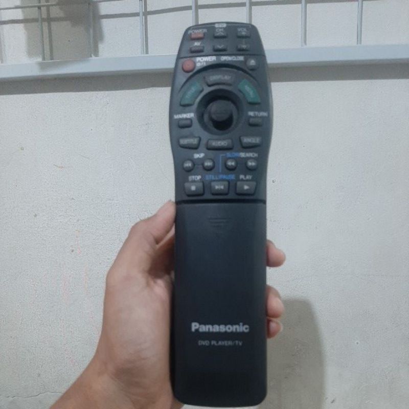 REMOTE REMOT PANASONIK DVD PLAYER/TV VEQ2019 ORIGINAL ASLI