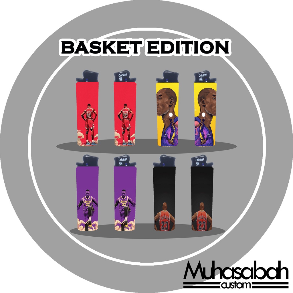 Edisi Bola Basket Korek Api Cricket Custom Gambar Unik Murah Michael Jordan