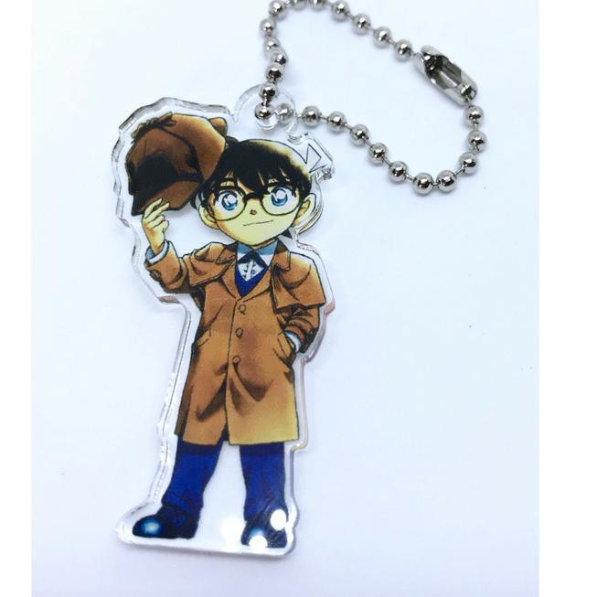 >>Terlaris<< Key chain ori conan sherlock - gantungan kunci detektif conan topi ....,,,,
