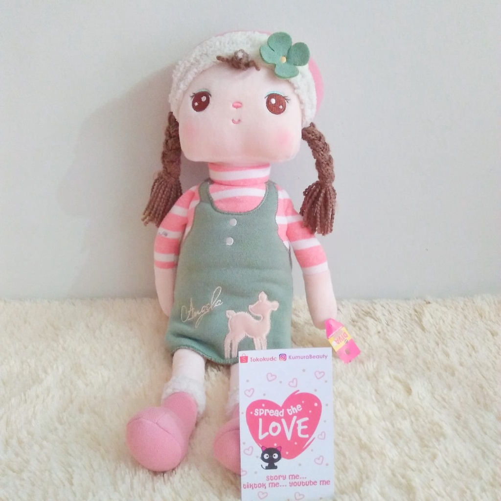 BONEKA ANGELA DRESS NEW 10 INC