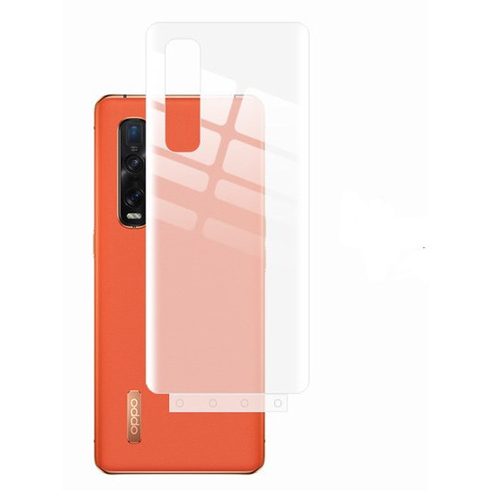 Oppo Find X2 / X2 Pro Clear Back Skin Bening Anti Gores Belakang