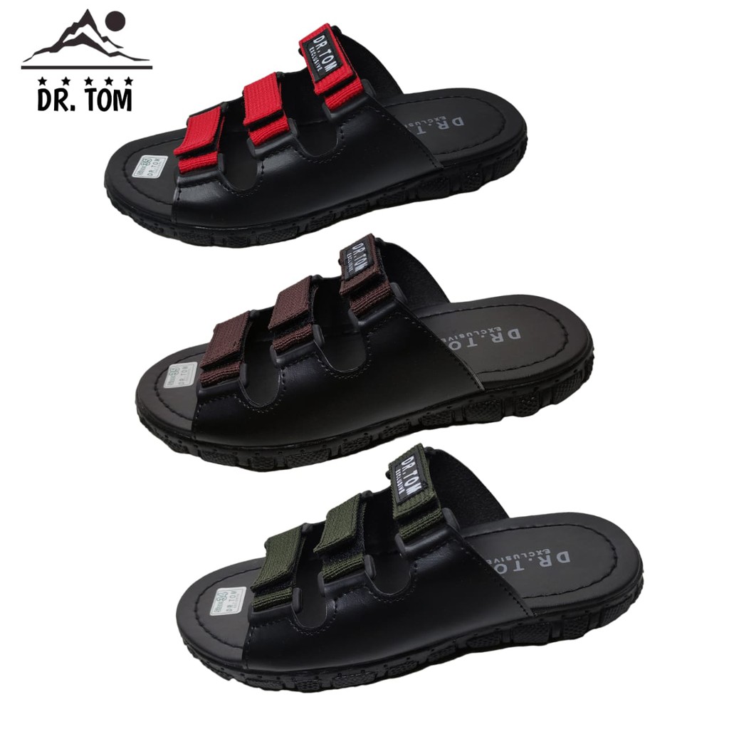 Sandal Gunung Anak Laki-Laki /Sendal anak Cowok slop size 33-37 DR.TOM.