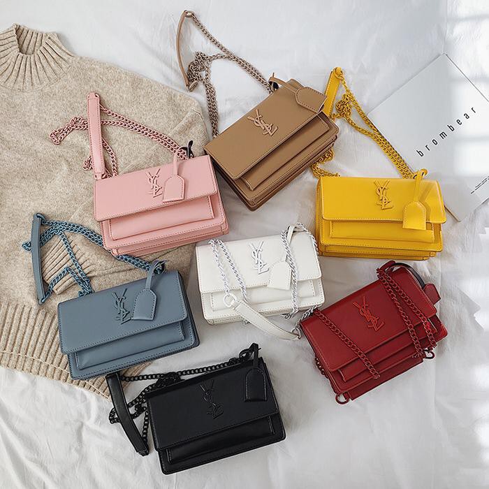 YSL ENVELOPE SLING BAG TAS SELEMPANG TAS IMPORT FASHION WANITA TAS ORIGINAL FASHION WANITA TAS WANIT