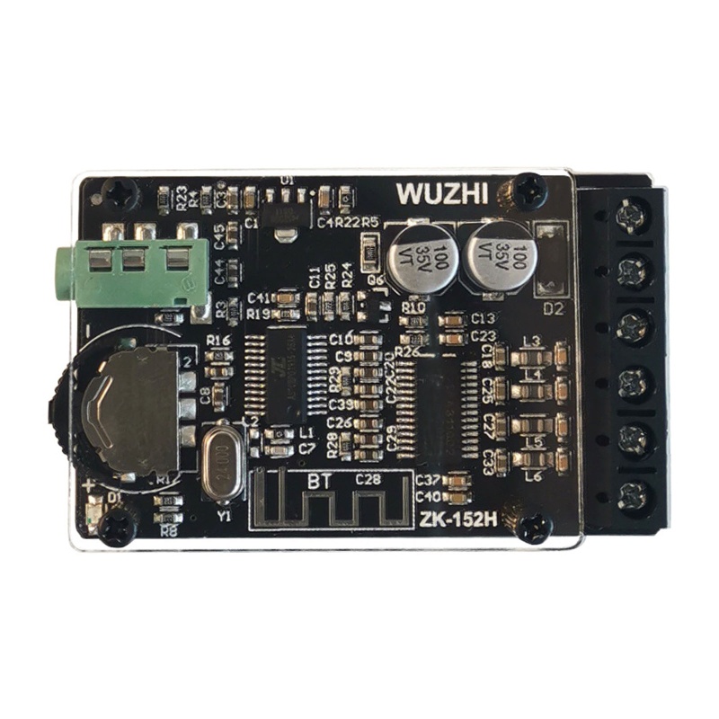 Gro MINI Bluetooth-Compatible 5.0 Wireless Digital Power Amplifier Stereo Board 2x15W Amp Amplificador ZK-152H