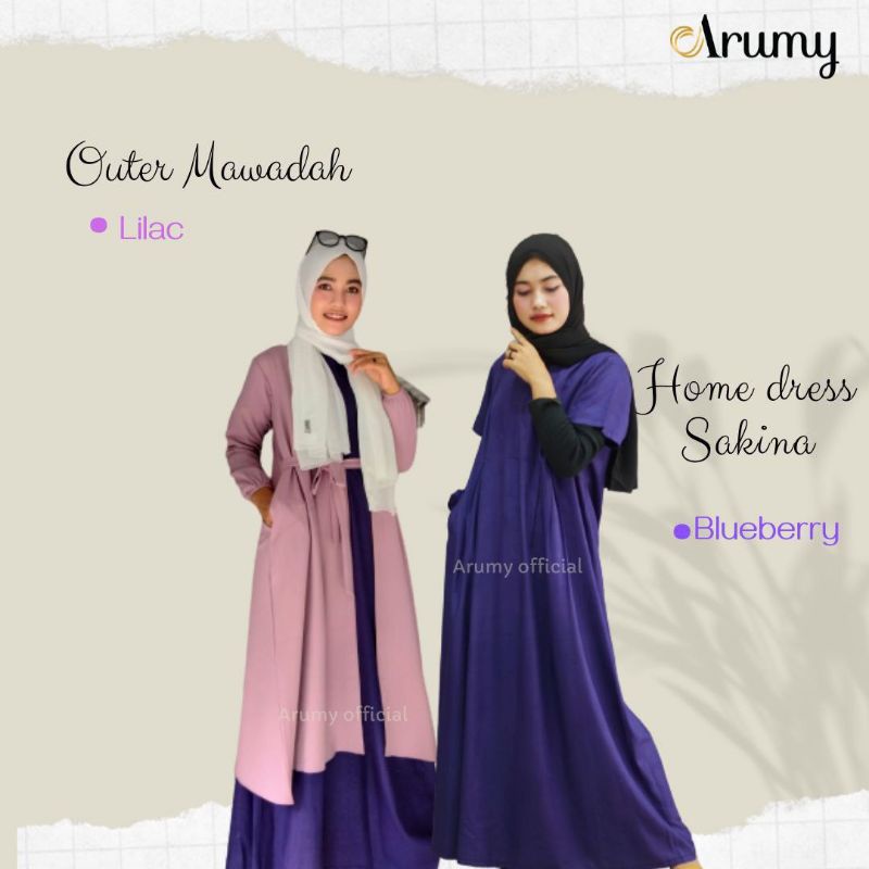 HOME DRESS SAKINA BY ARUMY OFFICIAL