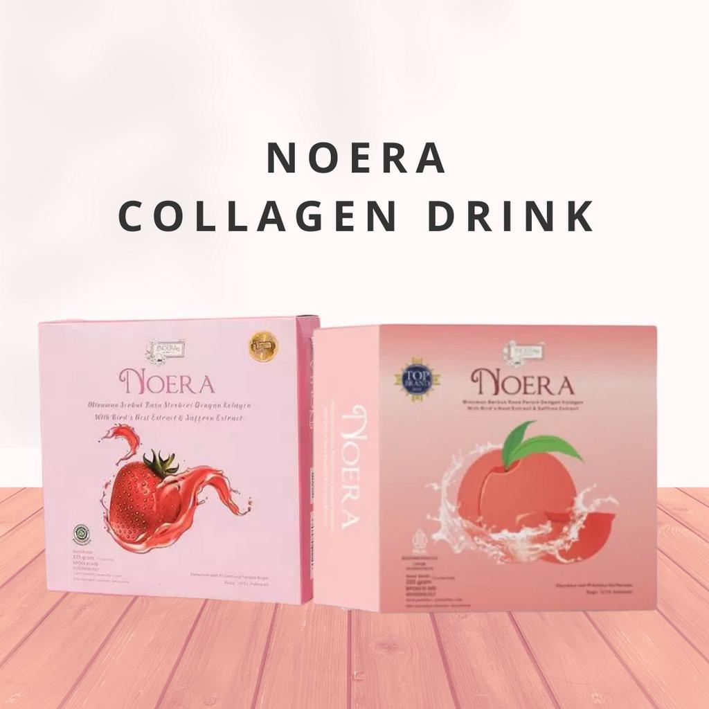 Noera Collagen Drink With Birdnest and Saffron Extract Minuman Kolagen Pemutih Badan Suplemen Colagen drink BPOM