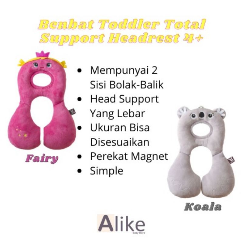 Benbat Toddler Total Support Headrest 4+
