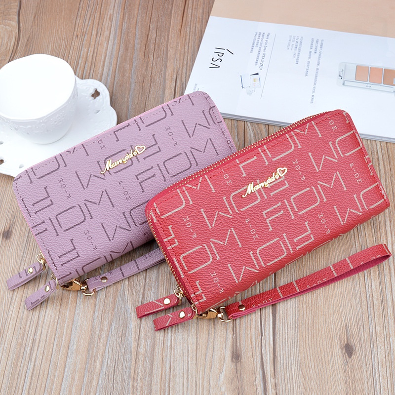 DOMPET PANJANG MINISO FRUIT SERIES TWO FOLD WOMEN'S WALLET