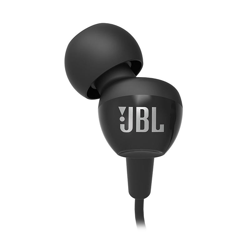 Earphone JBL C100SI In-Ear Headphones with Mic - Hitam [Compatible with Android and iOS] ORIGINAL