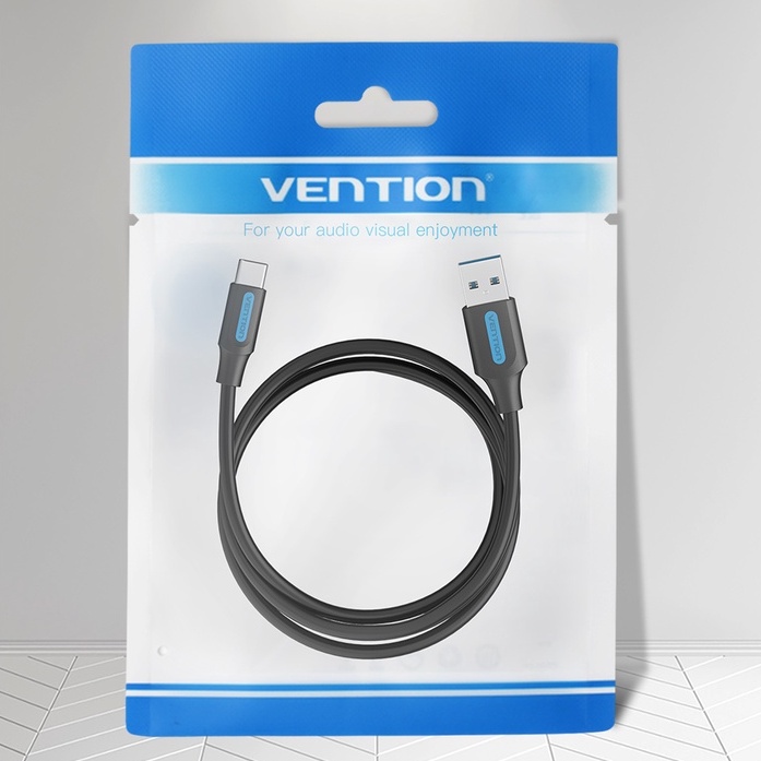 KABEL DATA CHARGER FAST CHARGING VENTION USB 3.0 TYPE-C COZ 0.25m  / 0.5m / 1m / 1.5m / 2m