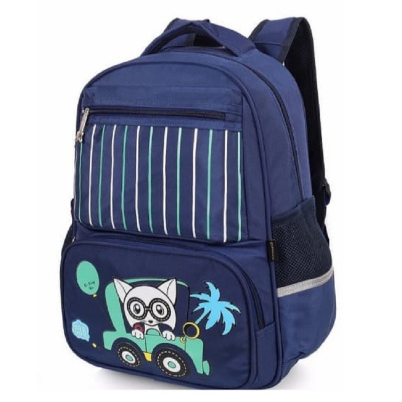 TAS RANSEL ANAK PEREMPUAN MOTIF  BURUNG HANTU / TAS RANSEL ANAK / TAS RANSEL MURAH