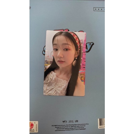 READY SHARING ALBUM SECRET NUMBER FIRE SATURDAY PHOTOCARD LEA ZUU SOODAM DITA