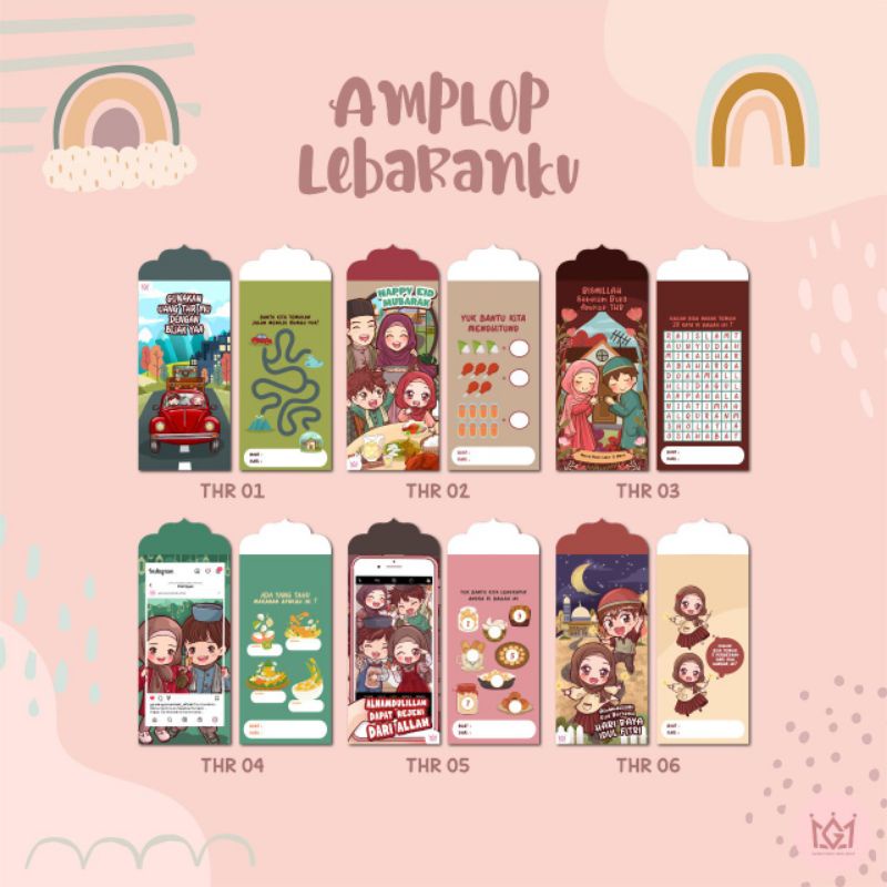 

AMPLOP LEBARAN UNYU BY GANCI UNYU MUSLIMAH ANGPAU LEBARAN AMPLOP LEBARAN KARAKTER