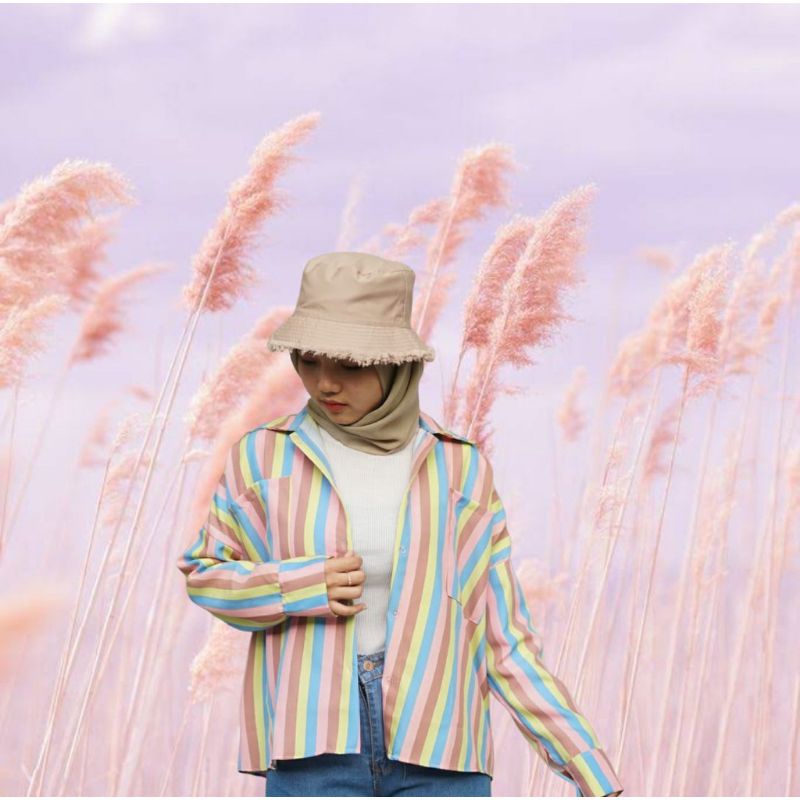 MACARON CAKE  KEMEJA CEWEK KUE