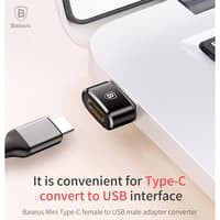 Baseus Type c to usb Adapter Interface Converter JQA01