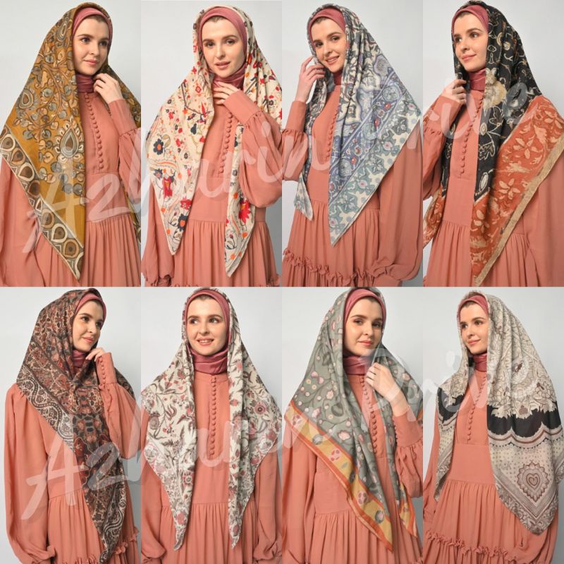Pelangi Asmara Scarf - svarga series