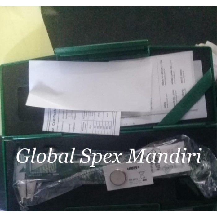 

Digital Caliper Jangka Sorong Mistar Sketmat Insize 1108-150 150Mm 6