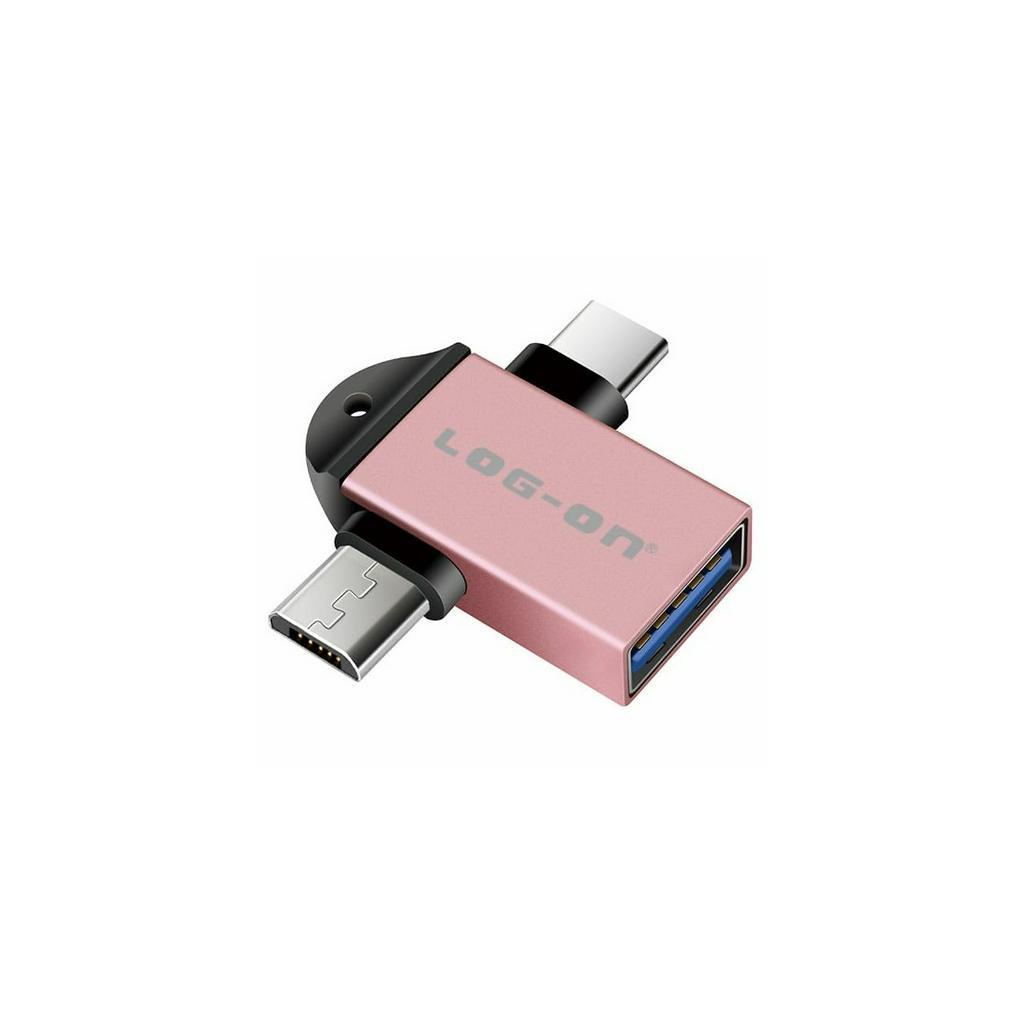 OTG LOGON 2in1 CONVERTER USB 3.0 TO MICRO AND USB LO-OT09