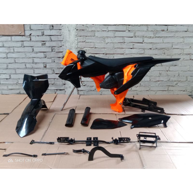 RANGKA GTX  KOMPETISI KTM 85 TERBARU 2020 ( VEGA, JUPITER, FIZ R, SUPRA 110,SUPRA 125, BLADE, SHOGUN