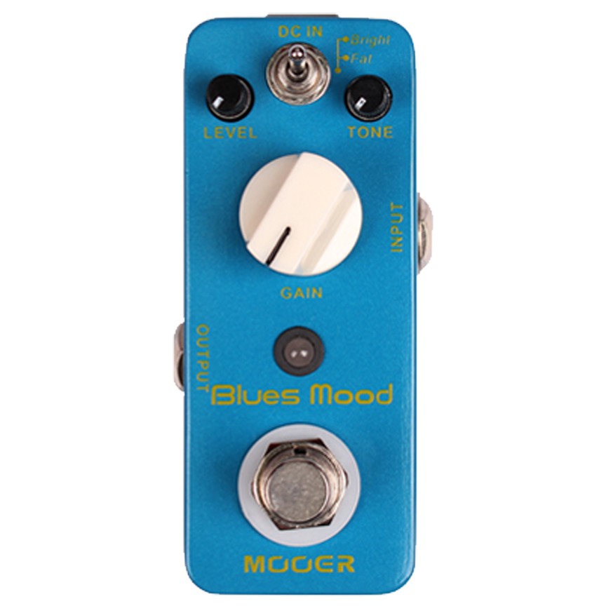 Gitar Efek MOOER Micro Series Blues Mood " Blues Drive Pedal "