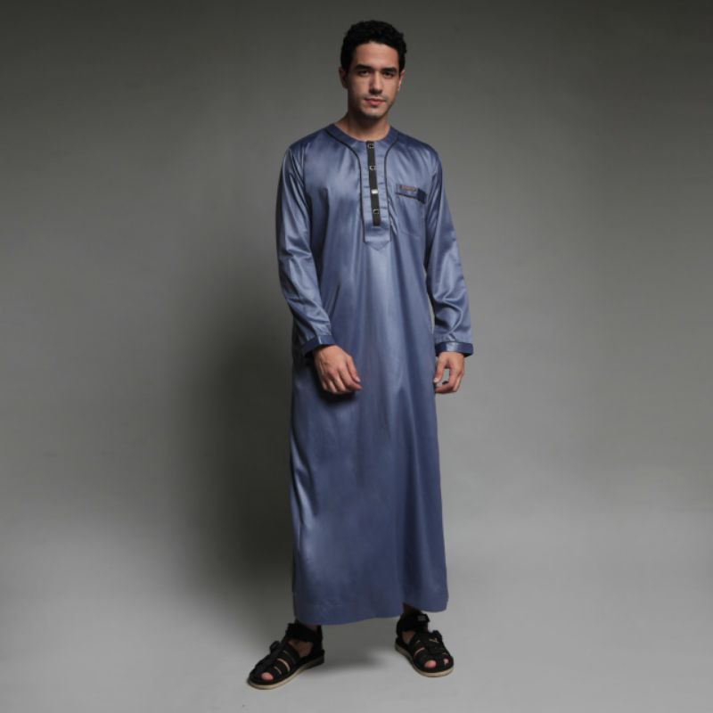 Jubah Polyester Al amwa - gamis Al Haramain - Jubah platinum Al amwa - Jubah pangeran