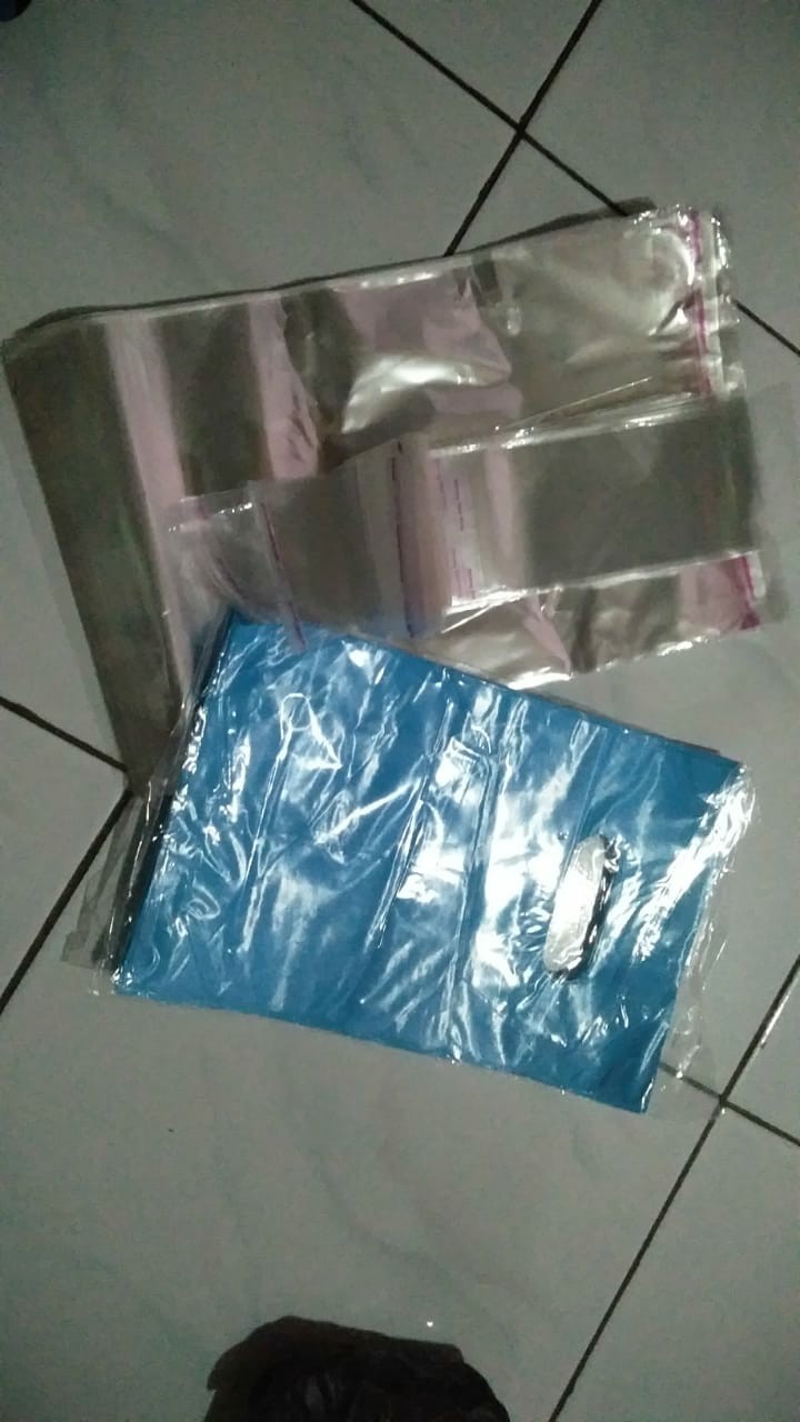 Plastik Opp 6x 18cm . Plastik Sendok . Plastik Kaca