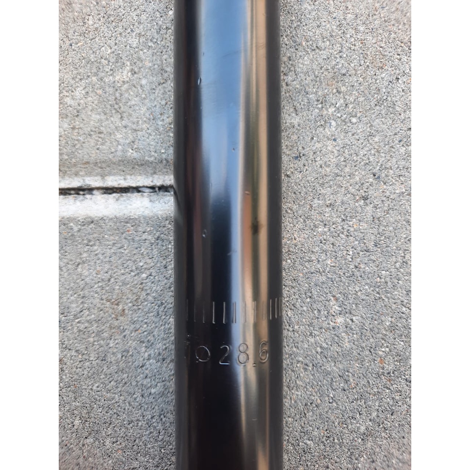 TERMURAH!!! Seatpost Sepeda 50cm 28.6mm / UNITED Hitam / Realpict