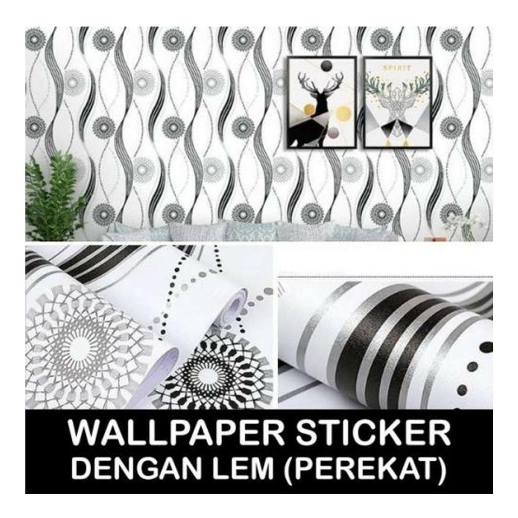 Wallpaper Dinding Kamar Tidur - Wallpaper Dinding - Walpaper Stiker Tembok - Wallpaper Dapur G500