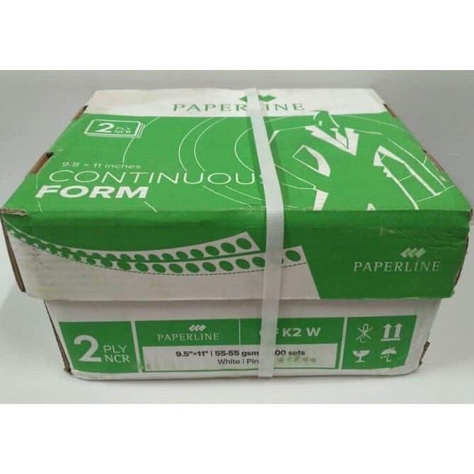 

Kertas Continuous Form 9.5 x 11" 2ply Bagi 2 - Paperline Star Seller Termurah