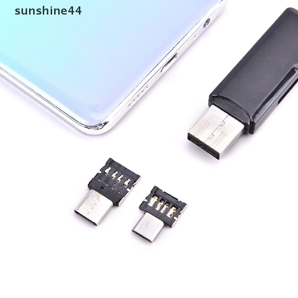 Sunshine 2 In 1 Kabel Adapter Konverter Transfer Konektor USB Tipe C OTG