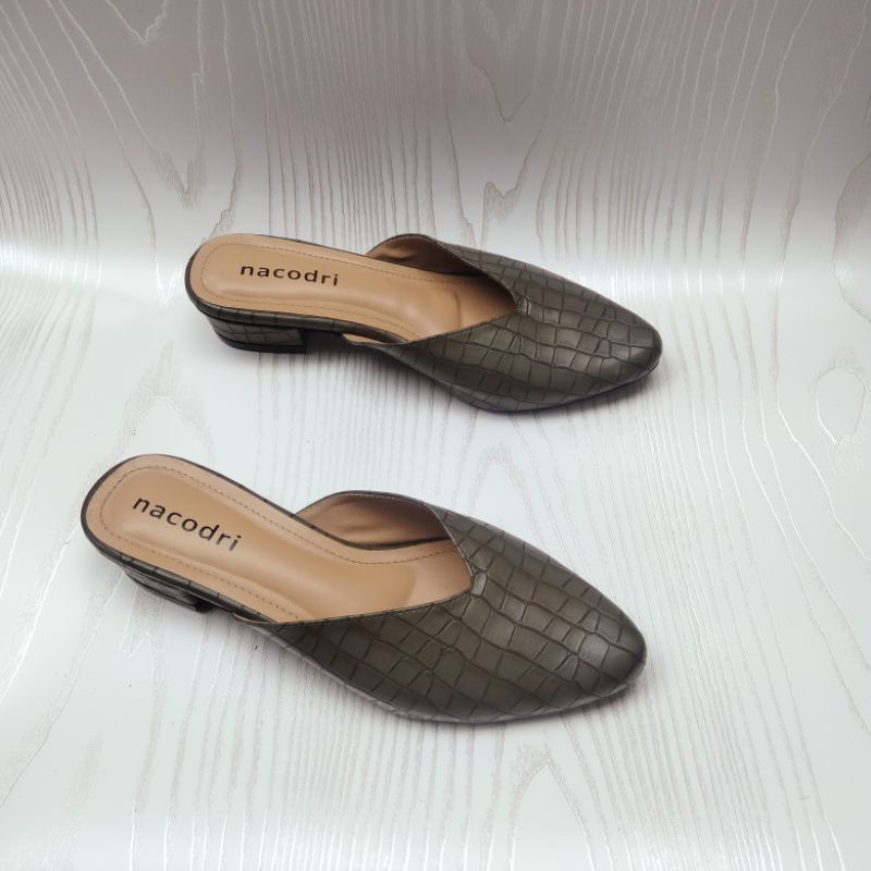 nacodri - MINA Slip-on Mules croco